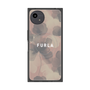 プレミアムスクエアケース with SnapMag［ FURLA - FLOWER VELATO-02 ］