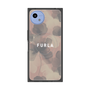 プレミアムスクエアケース with SnapMag［ FURLA - FLOWER VELATO-02 ］
