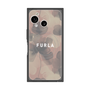 プレミアムスクエアケース with SnapMag［ FURLA - FLOWER VELATO-02 ］
