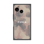 プレミアムスクエアケース with SnapMag［ FURLA - FLOWER VELATO-02 ］