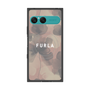 プレミアムスクエアケース with SnapMag［ FURLA - FLOWER VELATO-02 ］