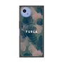 プレミアムスクエアケース with SnapMag［ FURLA - FLOWER VELATO-03 ］