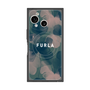 プレミアムスクエアケース with SnapMag［ FURLA - FLOWER VELATO-03 ］