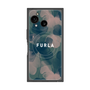 プレミアムスクエアケース with SnapMag［ FURLA - FLOWER VELATO-03 ］