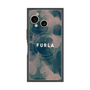 プレミアムスクエアケース with SnapMag［ FURLA - FLOWER VELATO-03 ］