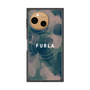 プレミアムスクエアケース with SnapMag［ FURLA - FLOWER VELATO-03 ］