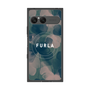 プレミアムスクエアケース with SnapMag［ FURLA - FLOWER VELATO-03 ］