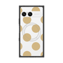 プレミアムスクエアケース with SnapMag［ シンプルドット - Beige ］