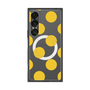 プレミアムスクエアケース with SnapMag［ シンプルドット - Yellow ］
