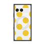 プレミアムスクエアケース with SnapMag［ シンプルドット - Yellow ］