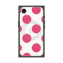 プレミアムスクエアケース with SnapMag［ シンプルドット - Pink ］