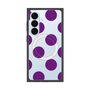 プレミアムスクエアケース with SnapMag［ シンプルドット - Purple ］