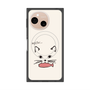 プレミアムスクエアケース with SnapMag［ 食いしん坊なねこ - White ］