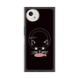 プレミアムスクエアケース with SnapMag［ 食いしん坊なねこ - Black ］
