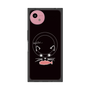 プレミアムスクエアケース with SnapMag［ 食いしん坊なねこ - Black ］