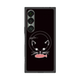 プレミアムスクエアケース with SnapMag［ 食いしん坊なねこ - Black ］
