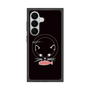 プレミアムスクエアケース with SnapMag［ 食いしん坊なねこ - Black ］