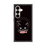 プレミアムスクエアケース with SnapMag［ 食いしん坊なねこ - Black ］
