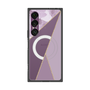 プレミアムスクエアケース with SnapMag［ マーブルトライアングルパレット - Purple ］