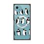 プレミアムスクエアケース with SnapMag［ キュートペンギンマーチ ］