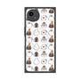プレミアムスクエアケース with SnapMag［ おにぎり文鳥たまに天むす ］