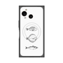 プレミアムスクエアケース with SnapMag［ Coexist No.1 - White ］