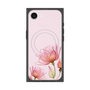 プレミアムスクエアケース with SnapMag［ Natural Flower - Pink ］