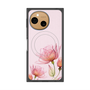 プレミアムスクエアケース with SnapMag［ Natural Flower - Pink ］