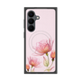 プレミアムスクエアケース with SnapMag［ Natural Flower - Pink ］