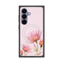 プレミアムスクエアケース with SnapMag［ Natural Flower - Pink ］