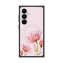 プレミアムスクエアケース with SnapMag［ Natural Flower - Pink ］