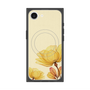プレミアムスクエアケース with SnapMag［ Natural Flower - Yellow ］