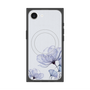 プレミアムスクエアケース with SnapMag［ Natural Flower - blue ］