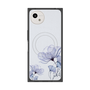 プレミアムスクエアケース with SnapMag［ Natural Flower - blue ］