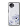 プレミアムスクエアケース with SnapMag［ Natural Flower - blue ］