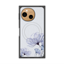 プレミアムスクエアケース with SnapMag［ Natural Flower - blue ］