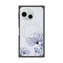 プレミアムスクエアケース with SnapMag［ Natural Flower - blue ］
