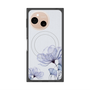 プレミアムスクエアケース with SnapMag［ Natural Flower - blue ］