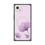 プレミアムスクエアケース with SnapMag［ Natural Flower - Purple ］
