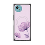 プレミアムスクエアケース with SnapMag［ Natural Flower - Purple ］