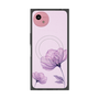プレミアムスクエアケース with SnapMag［ Natural Flower - Purple ］