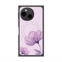 プレミアムスクエアケース with SnapMag［ Natural Flower - Purple ］