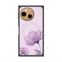プレミアムスクエアケース with SnapMag［ Natural Flower - Purple ］