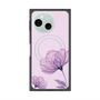 プレミアムスクエアケース with SnapMag［ Natural Flower - Purple ］
