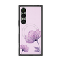 プレミアムスクエアケース with SnapMag［ Natural Flower - Purple ］
