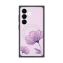 プレミアムスクエアケース with SnapMag［ Natural Flower - Purple ］