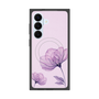 プレミアムスクエアケース with SnapMag［ Natural Flower - Purple ］