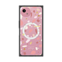 プレミアムスクエアケース with SnapMag［ Pink pieces ］