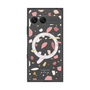 プレミアムスクエアケース with SnapMag［ Pink pieces ］