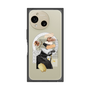 プレミアムスクエアケース with SnapMag［ Artistic Fall in Beige ］